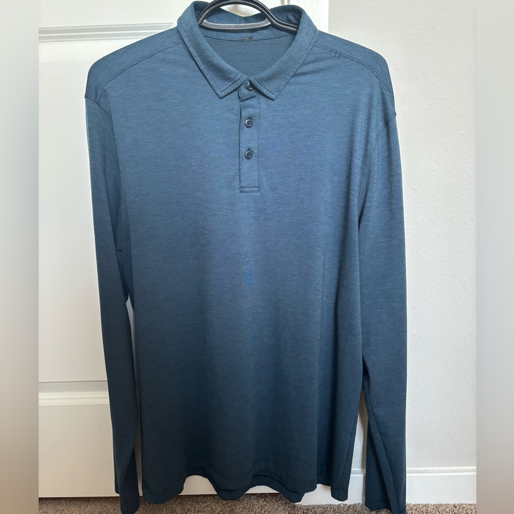 Lululemon Evolution Long Sleeve Polo